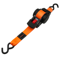 Retractable Automatic Ratchet Tie Downs, 38mm x 4m, 1000kg - 2 pack