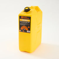 Bush Tracks 20L Heavy Duty Fast Pour Fuel Can – Diesel Yellow