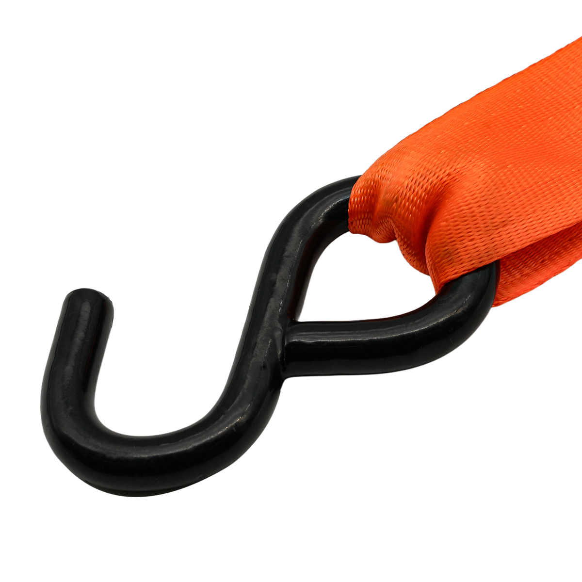 Retractable Automatic Ratchet Tie Downs, 38mm x 4m, 1000kg - 2 pack