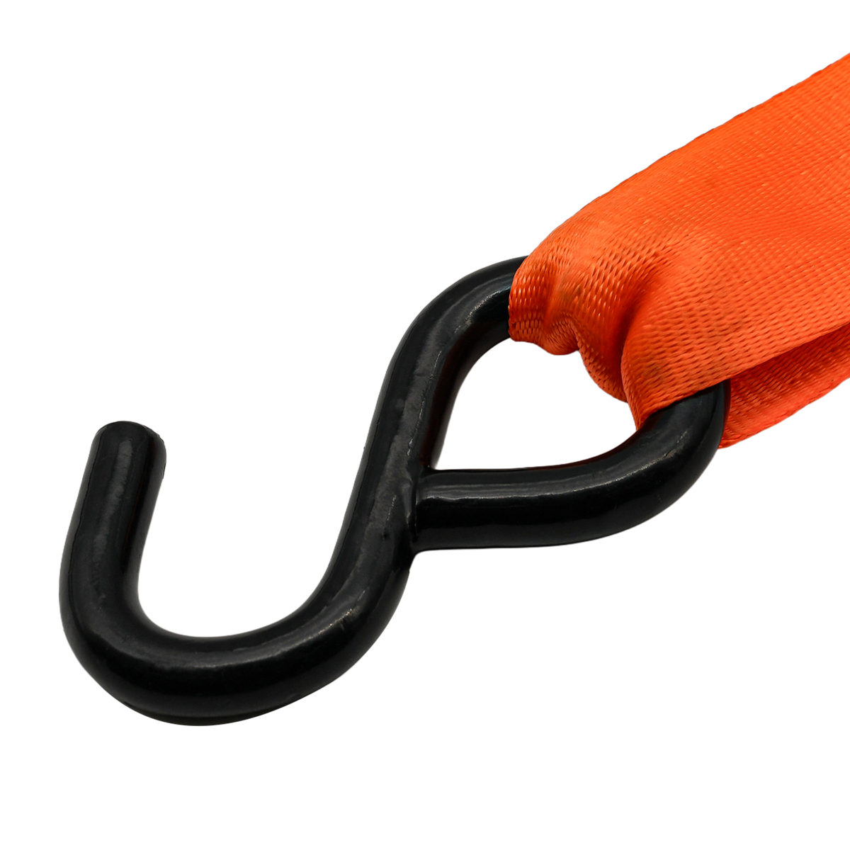 Retractable Automatic Ratchet Tie Downs, 38mm x 4m, 1000kg - 2 pack
