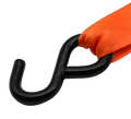 Retractable Automatic Ratchet Tie Downs, 38mm x 4m, 1000kg - 2 pack