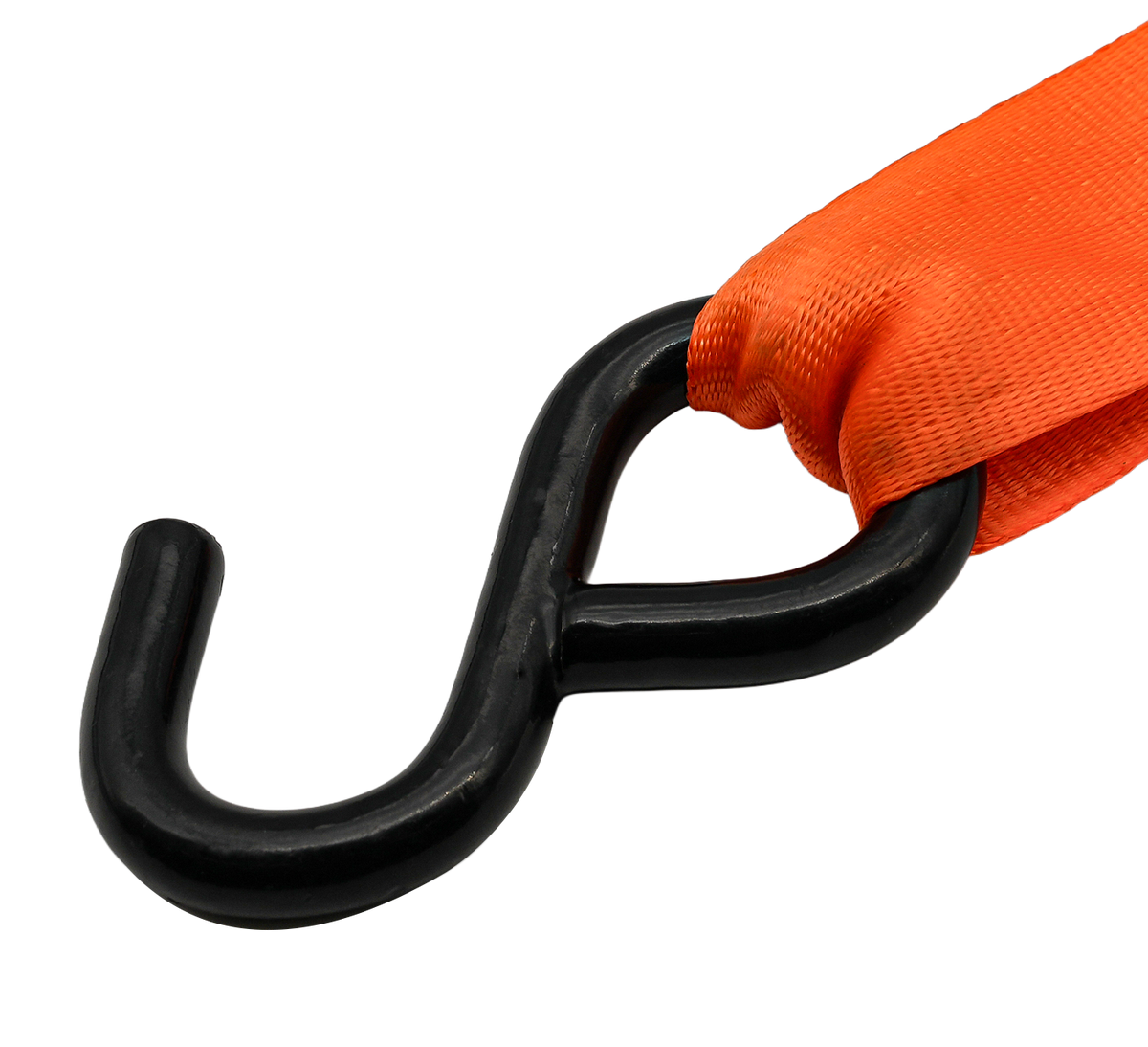 Retractable Automatic Ratchet Tie Downs, 38mm x 4m, 1000kg - 2 pack