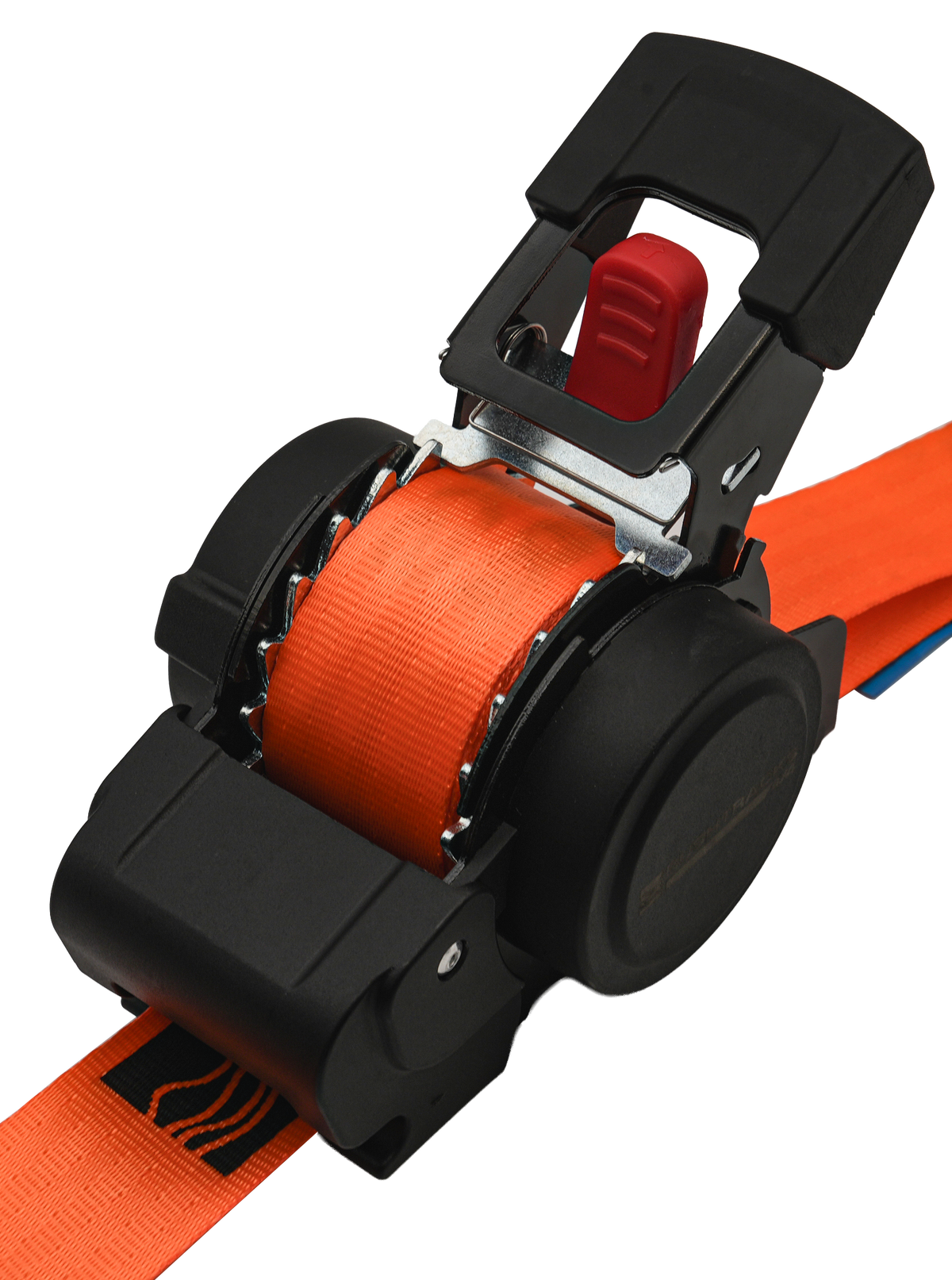 Retractable Automatic Ratchet Tie Downs, 38mm x 4m, 1000kg - 2 pack