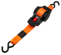 Retractable Automatic Ratchet Tie Downs, 38mm x 4m, 1000kg - 2 pack