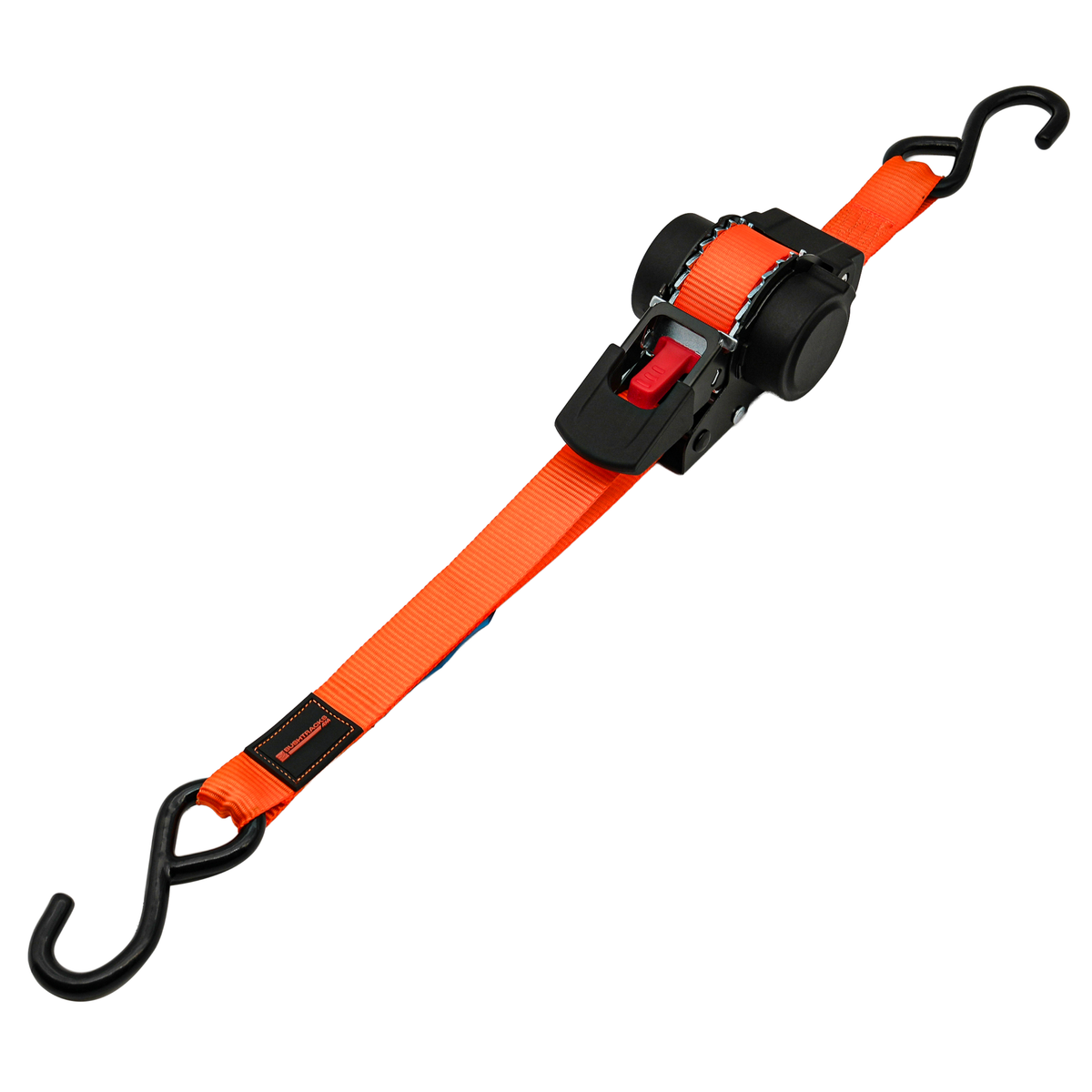Retractable Automatic Ratchet Tie Downs, 25mm x 3.5m, 680kg - 2 pack