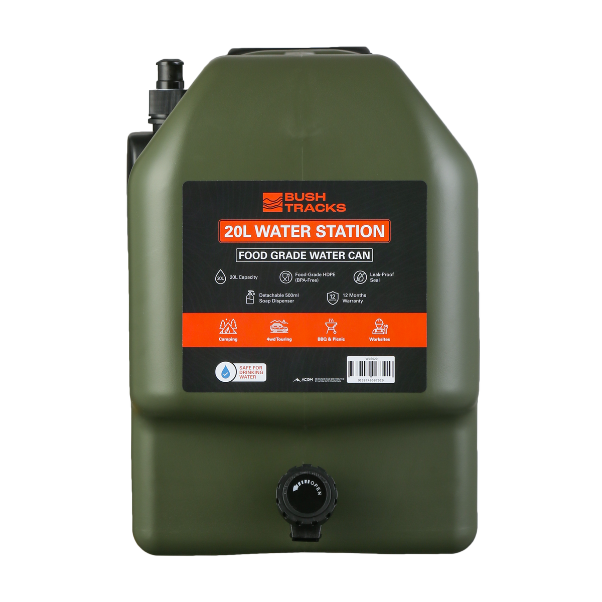 20L Water Station With Soap Dispenser