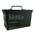 Steel 50 Cal Ammo Storage Box - As New